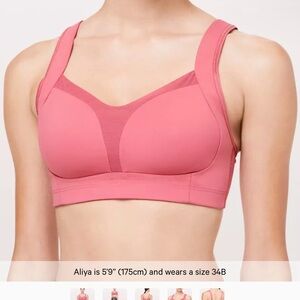Lululemon Athletica Coral Sports Bra